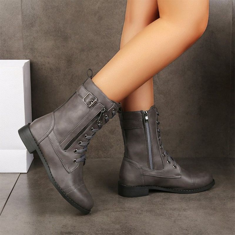 Bottes Haute Elise Winston avec zip (Nouvelle Collection)