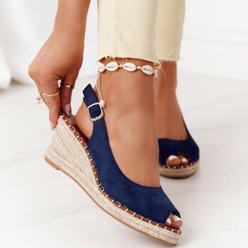 Sandale a talon espadrille Agnes Confort+ - Caren Erolds